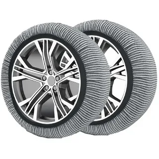 SCHNEESOCKEN FÜR AUTOS EN16662-1 GENEHMIGT NEVER STOP TG.L 285/70-17