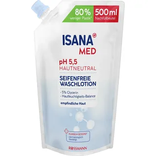 ROSSMANN ISANA MED Waschlotion Nachfüllbeutel - 500.0 ml