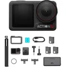 DJI Osmo Action 5 Pro Adventure Combo Action-Cam, wasserdicht bis 20m, 4K/120fps, 40MP, 155° Weitwinkel