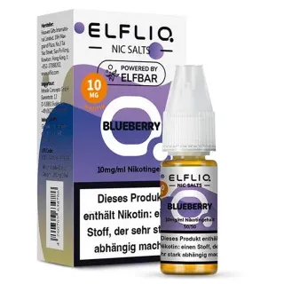 ELFLIQ – Blueberry NicSalt Liquid by ElfBar 10ml / 10mg