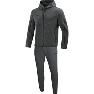 Jako Premium Basics Jogginganzug mit Kapuze anthrazit meliert L