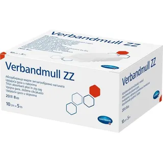 Hartmann VERBANDMULL ZZ HART 5X10CM
