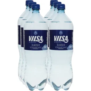 Vilsa Mineralwasser, 6er Pack (EINWEG) zzgl. Pfand