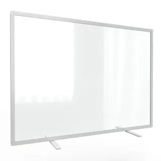 Plexiglas Schutzwand als Tischaufsteller zum Schutz vor Corona