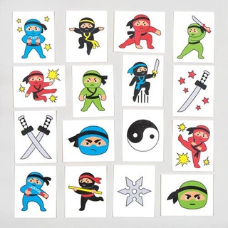 Tattoos Ninjas (pro Set 48) Mitgebsel