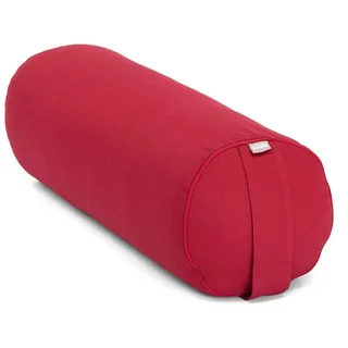 BodyNova Yoga Bolster ECO Kapok bordeaux - rot/bordeaux