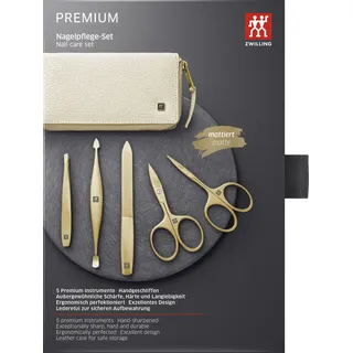 Zwilling »PREMIUM GOLD«, (Set, 5 tlg., Nagelpflege-Set