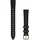 Leder Schwarz/Cremegold