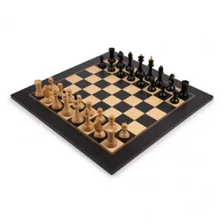 Philos 2530 - Schachset Gambit Deluxe, Feld 50 mm, Holz, Ferrer World-Class