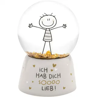 SHEEPWORLD Traumkugel Glitzerkugel Schneekugel Geschenk Sheepworld HDSL 74493