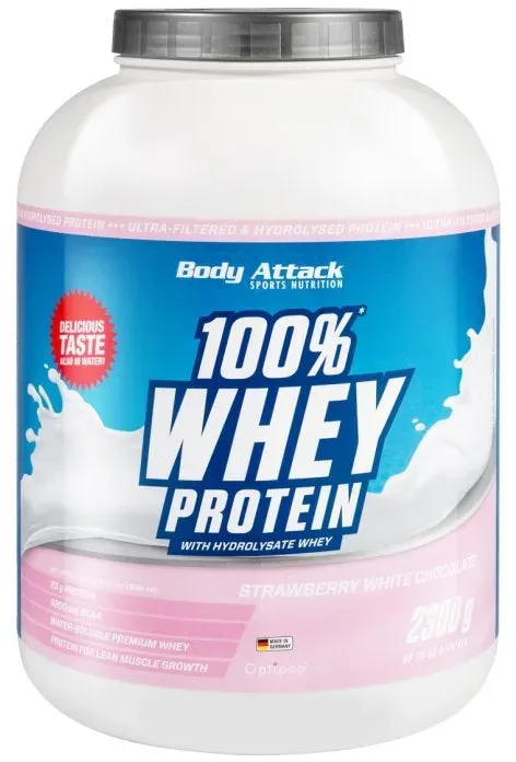 Body Attack - 100% Whey Protein - 2300gApricot Yoghurt