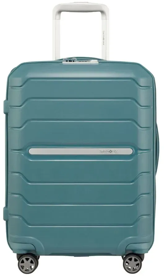 Samsonite Flux Spinner 55/20 Exp Arctic Blue 885371014 Koffer mit 4 Rollen Koffer