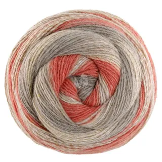 Lana Grossa Gomitolo Fusione | Dochtgarn mit Farbverlauf | Handstrickgarn aus 60% Schurwolle & 40% Polyacryl | 200g Wolle zum Stricken & Häkeln | 700m Garn FB 2024