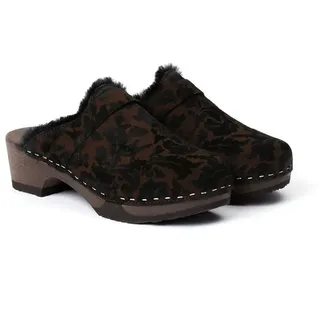 Softclox TAIRA Brokat/LF black (dunkel) Clog schwarz 41