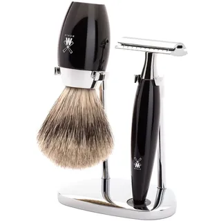 MÜHLE - KOSMO 3-teiliges Rasierset, Feines Dachshaar, mit Rasierhobel Rasur Herren (176.99 € / )