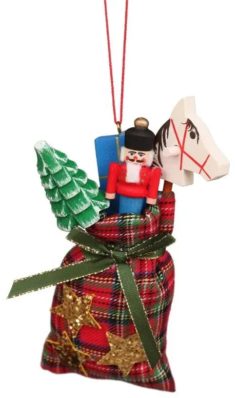 Christian Ulbricht Baumbehang Weihnachtssäckchen 7,5 /10,0 cm